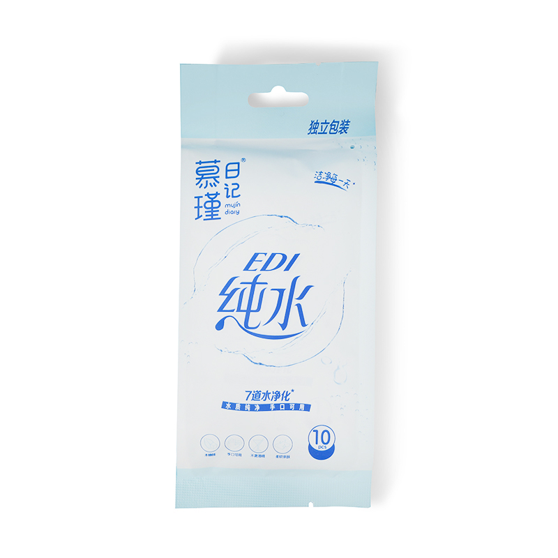 99 % vannhypoallergen Aqua Pure Sensitive Babyservietter Enkeltservietter